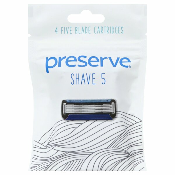 Preserve Razor Blades, Shave 5 481191